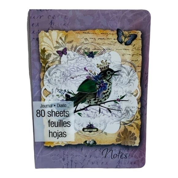 Studio18 Fantastique Print Journal Diary Hardback Cover Memories Book Notepad - Picture 2 of 3